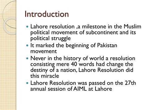 Lahore Resolution:  The Dawn of a Nation and the Quest for Self-Determination in the Indian Subcontinent